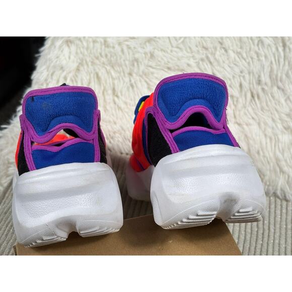 Nike Aqua Rift Shoes Womens Size 7.5 Pink Blue Neon Split Toe Strap Sneaker - Picture 6 of 8